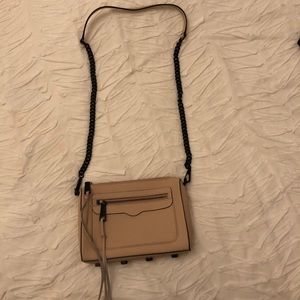 Rebecca Minkoff cross body purse light pink